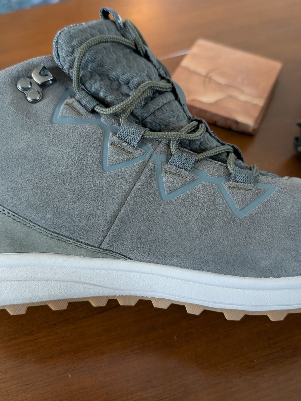 Forsake Tract WP gray suede waterproof hiking boots